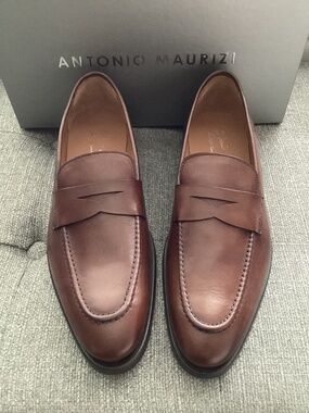 ANTONIO MAURIZI Penny Loafer, size 9 US / 42 EU